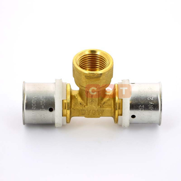 Тройник пресс-ВР Uni-Fitt (Италия) 26х1/2"х26